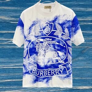 Burberry White Men's Short Sleeve